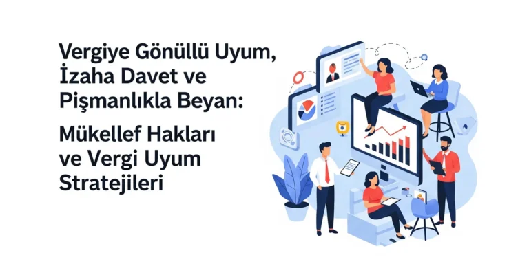 Vergiye Gönüllü Uyum, İzaha Davet ve Pişmanlıkla Beyan, Mükellef Hakları ve Vergi Uyum Stratejileri